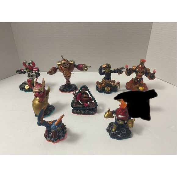 Skylanders Lot Magna charge Bouncer Spy Rise Blast Zone Big Bang Trigger Happy T